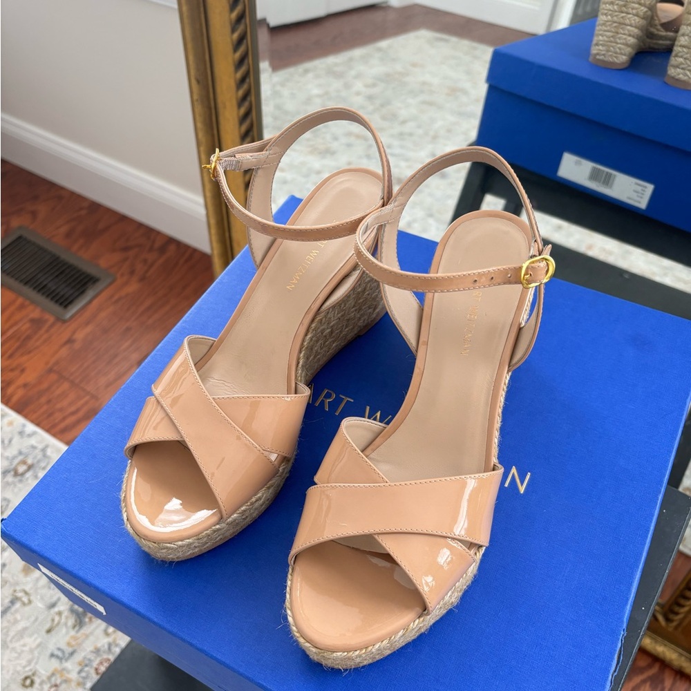 Nude Espadrille- Stuart Whitman